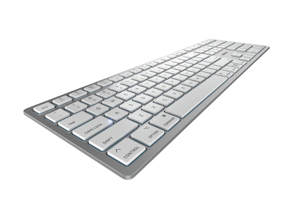 Cherry KW 9100 SLIM - Tastatur - kabellos - 2.4 GHz, Bluetooth 4.0