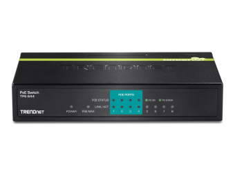 TRENDnet TPE-S44 - Switch - 4 x 10100 (PoE) + 4 x 10100