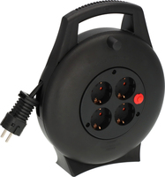 Brennenstuhl Vario Line Kabelbox 4-fach Indoor Kabeltrom - Kabeltrommel - 10 m