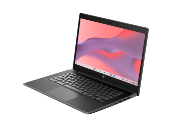 HP Fortis 14 G11 Chromebook - 180°-Scharnierdesign - Intel N-series N100 - Chrome OS - UHD Graphics - 8 GB RAM - 64 GB eMMC - 35.6 cm (14")