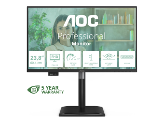 AOC 24P4U - LED-Monitor - 61 cm (24) - 1920 x 1080 Full HD (1080p)