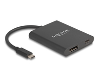 Delock Videoadapter - DisplayPort (Alt Mode) - 13 cm - unterstützt 8K 30 Hz (7680 x 4320)