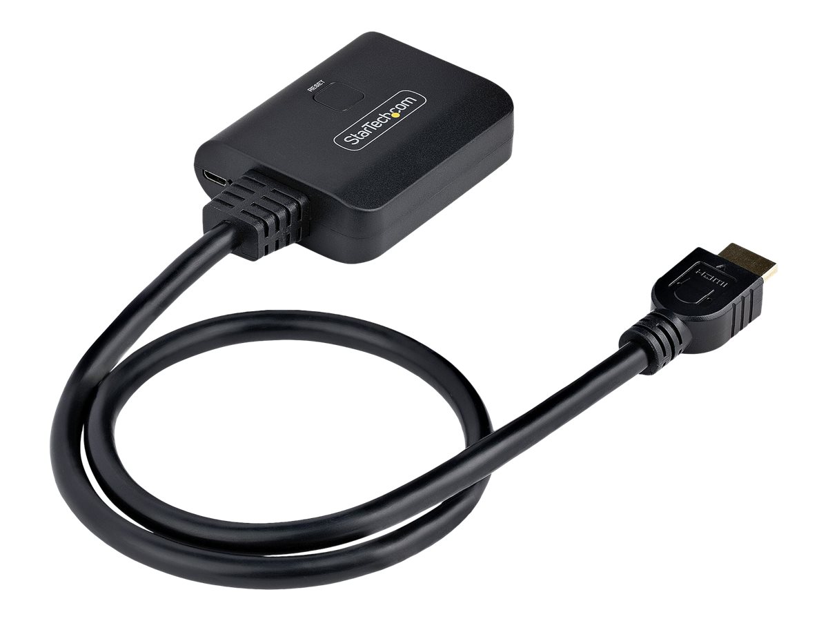 StarTech.com 2-Port HDMI Splitter 4K, HDMI Splitter