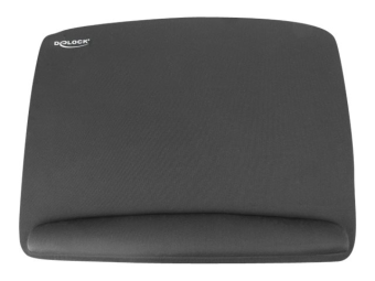 Delock Ergonomic - Mauspad mit Handgelenkpolsterkissen