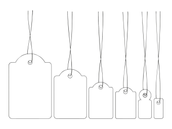 HERMA Perforiert - weiß - 32 x 50 mm 1000 Stck.