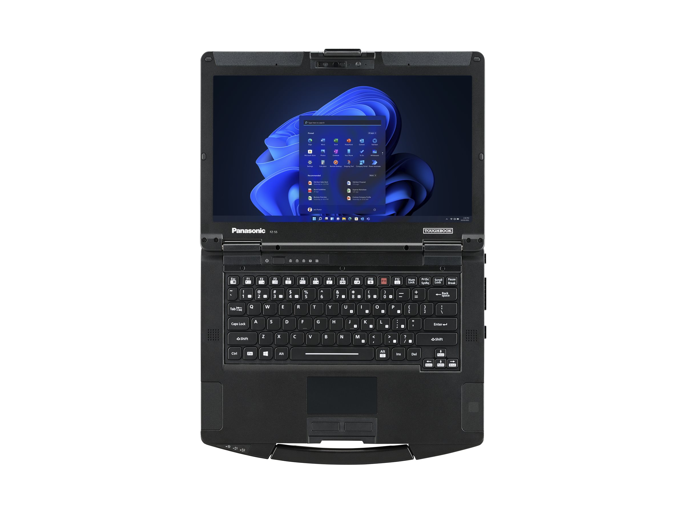 Panasonic Toughbook 55 - Robust - Intel Core i5 1345U - Win 11 Pro - UHD Graphics - 16 GB RAM - 512 GB SSD NVMe, TCG Opal Encryption - 35.6 cm (14")
