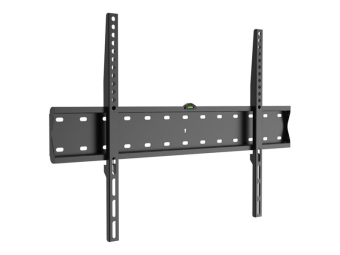 Equip Halterung - für Curved PanelFlat Panel - fixed, slim - stainless steel - Schwarz (37"-75")