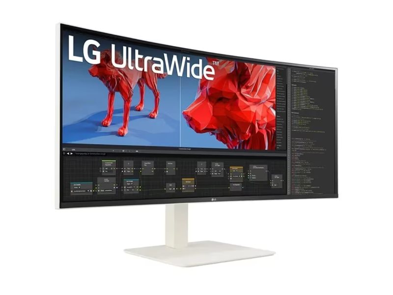 LG UltraWide 38BR85QC-W - LCD-Monitor - gebogen - 96.5 cm (38")
