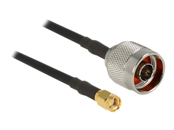 Delock Antennenkabel - SMA Stecker zu N-Anschluss Stecker