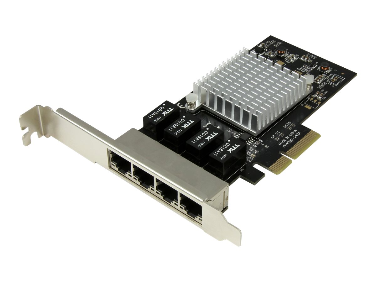 StarTech.com Startech 4 Port PCI Express Gigabit Ethernet