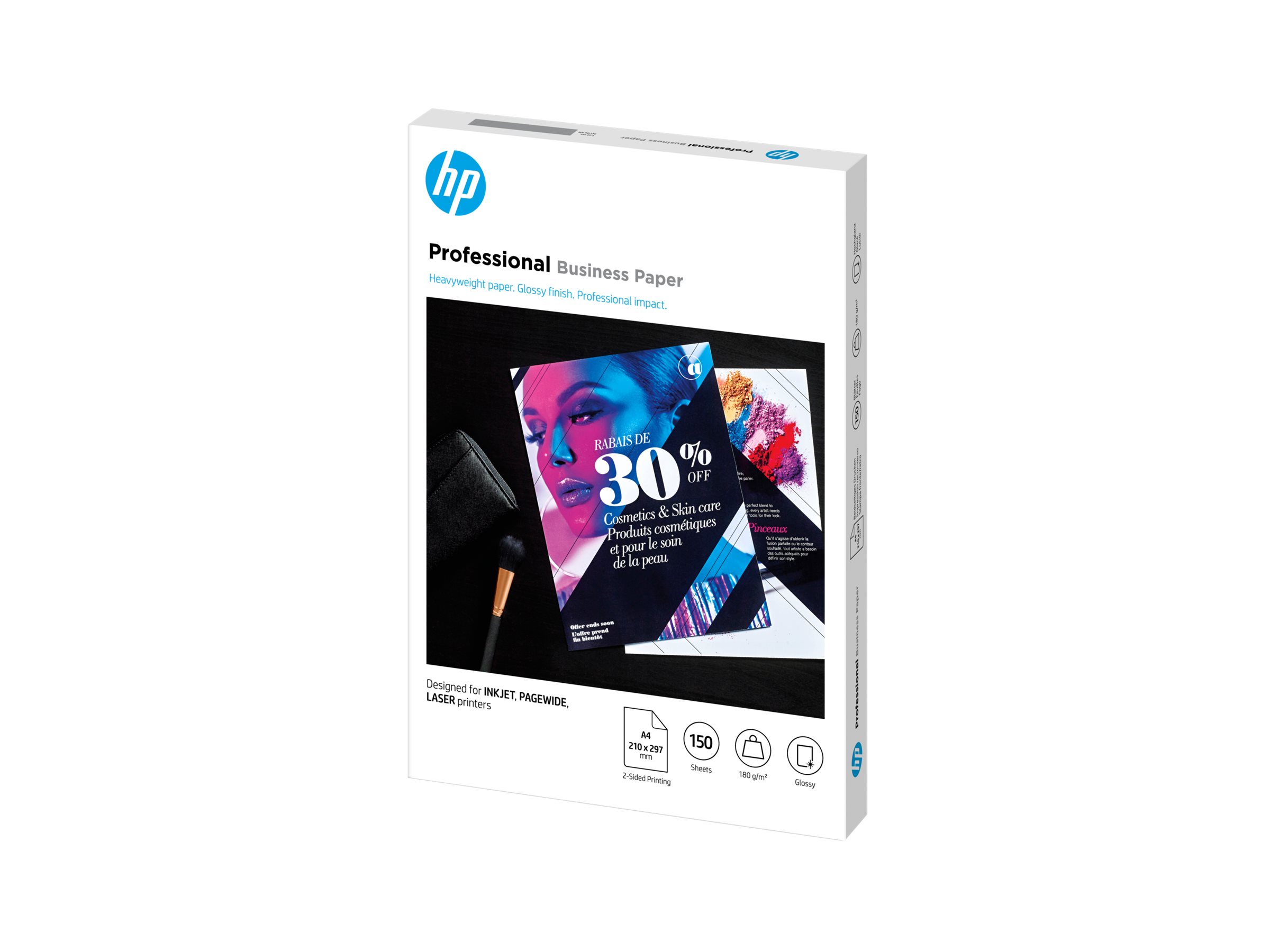 HP Professional Glossy Paper - Glänzend - A4 (210 x 297 mm)