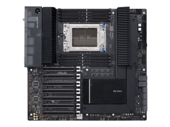 ASUS Pro WS WRX80E-SAGE SE WIFI - Motherboard - E-ATX - Socket sWRX8 - AMD WRX80 Chipsatz - USB-C Gen 2x2, USB-C Gen2, USB 3.2 Gen 2, USB 3.2 Gen 1 - 2 x 10 Gigabit LAN, Wi-Fi 6, Bluetooth - HD Audio (8-Kanal)