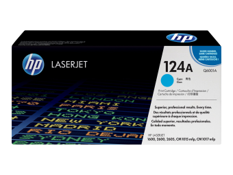 HP 124A - Cyan - original - LaserJet - Tonerpatrone (Q6001A)