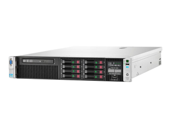 HPE ProLiant DL380p Gen8 - Server - Rack-Montage - 2U - zweiweg - 1 x Xeon E5-2620  2 GHz - RAM 8 GB - SAS - Hot-Swap 6.4 cm (2.5)