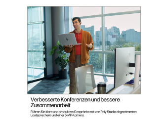 HP EliteBook 6 G1a Notebook AI - 177-Grad Scharnierdesign - AMD Ryzen 5 230  3.5 GHz - Win 11 Pro - Radeon 760M - 16 GB RAM - 512 GB SSD NVMe - 35.6 cm (14")