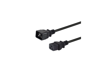 Equip Stromkabel C20 ->C19 StBu schwarz - StromNetzteil - 3 m