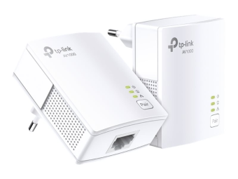 TP-LINK TL-PA717 KIT V4 Starter Kit - Powerline Adapterkit 1GbE HomePlug AV (HPAV)