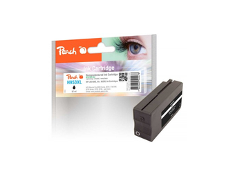 Peach Patrone HP Nr.953XL black mit OEM Chip remanufactured - Wiederaufbereitet - Kompatibel