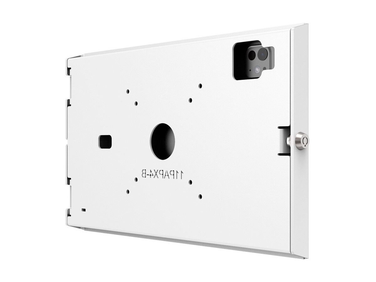 Compulocks iPad Pro M4 11" (2024), Apex Secured Enclosure Wall Mount - Gehäuse - für Tablett - Glasbefestigung, Raum - verriegelbar - hochwertiges Aluminium - weiß - Bildschirmgröße 27.94 cm (11")