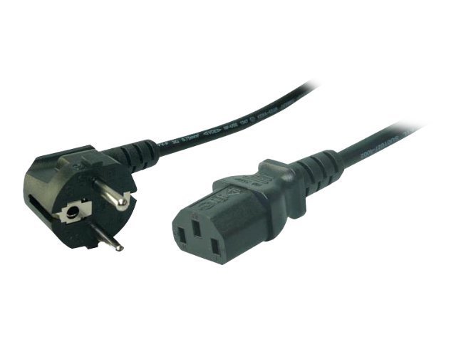 LogiLink Stromkabel - power IEC 60320 C13 zu power CEE 77 (M)