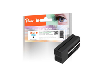 Peach Patrone HP Nr.963 3JA26AE black OEM reset ink level remanufactured - Wiederaufbereitet - Tintenpatrone