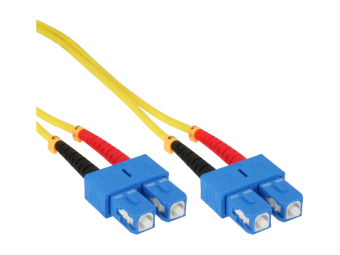 InLine LWL Duplex Kabel - SCSC - 9125µm - OS2 - 2m