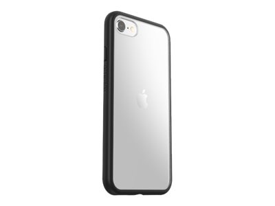 OtterBox React Series - Hintere Abdeckung für Mobiltelefon - Black Crystal - für Apple iPhone 7, 8, SE (2. Generation)