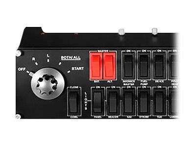 Logitech Flight Switch Panel - Flugsimulator-Instrumentenbrett