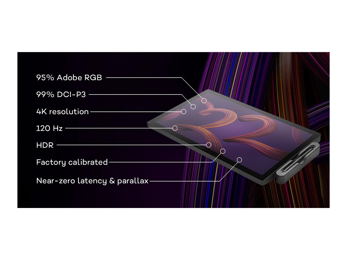 Wacom Cintiq Pro 22 - Digitalisierer mit LCD Anzeige