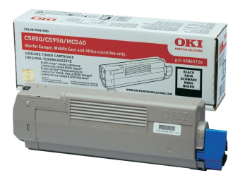 OKI Schwarz - original - Tonerpatrone - für OKI MC560dn, MC560n