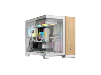 Corsair 2500X - Mid tower - micro ATX - Seitenteil mit Fenster (gehärtetes Glas)