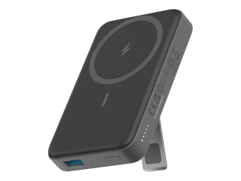 Anker Innovations Anker MagGo 633 - Induktive Power Bank - Magnethalterung - 10000 mAh - 20 Watt - PD - 2 Ausgabeanschlussstellen (USB, 24 pin USB-C)