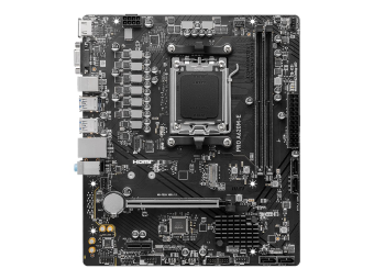 MSI PRO A620M-E - Motherboard - micro ATX - Socket AM5 - AMD A620 Chipsatz - USB 3.2 Gen 1 - Gigabit LAN - Onboard-Grafik (CPU erforderlich)