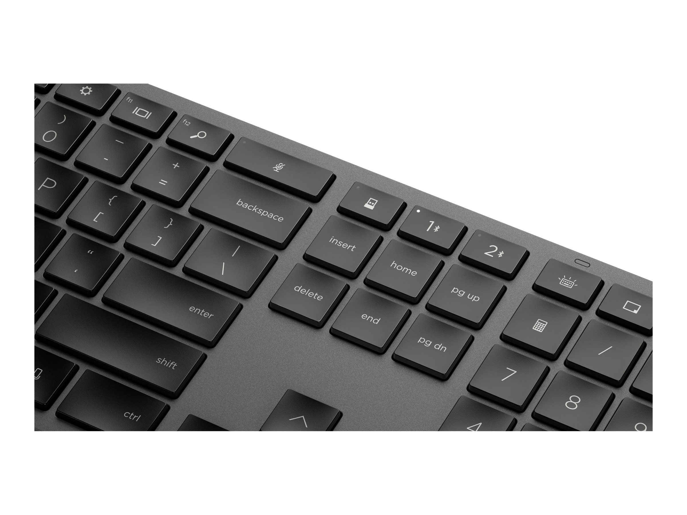 HP Dual Mode 975 - Tastatur - hinterleuchtet