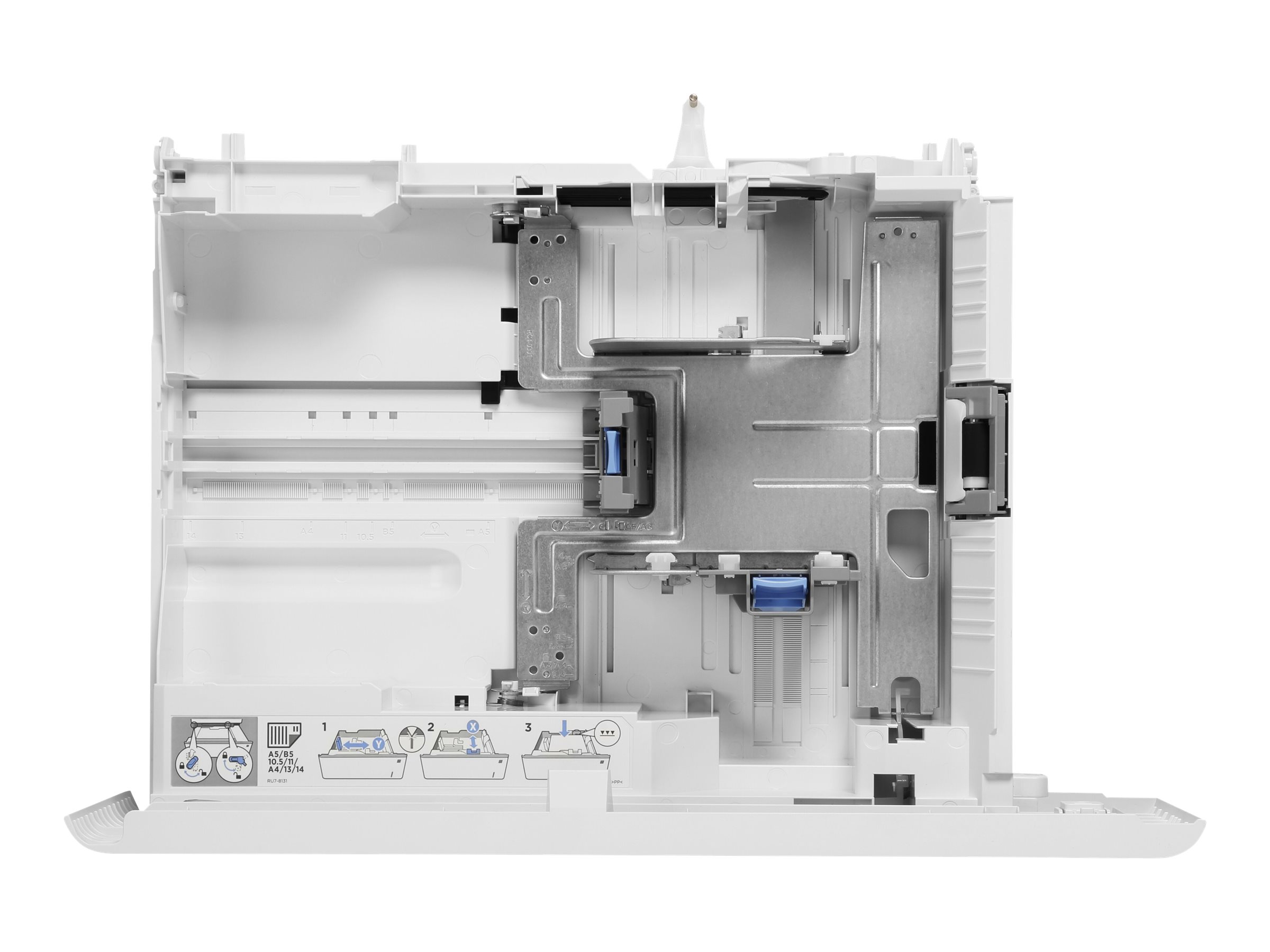 HP  Medienschacht - 550 Blätter - für Color LaserJet Enterprise MFP M578