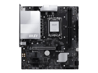 MSI PRO H810M-B - Motherboard - micro ATX - LGA1851-Sockel - H810 Chipsatz - USB 3.2 Gen 1 USB-C 3.2 Gen2 - 2.5 Gigabit LAN - Onboard-Grafik (CPU erforderlich)