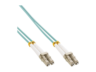 InLine LWL Duplex Kabel - LCLC - 50125µm - OM3 - 1m