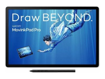 Wacom MovinkPad Pro 14 - Digitalisierer mit OLED-Display - 30.2 x 18.9 cm - Multi-Touch (10-Punkt)