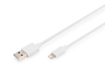 DIGITUS Lightning auf USB A Daten-Ladekabel, MFI zertifiziert