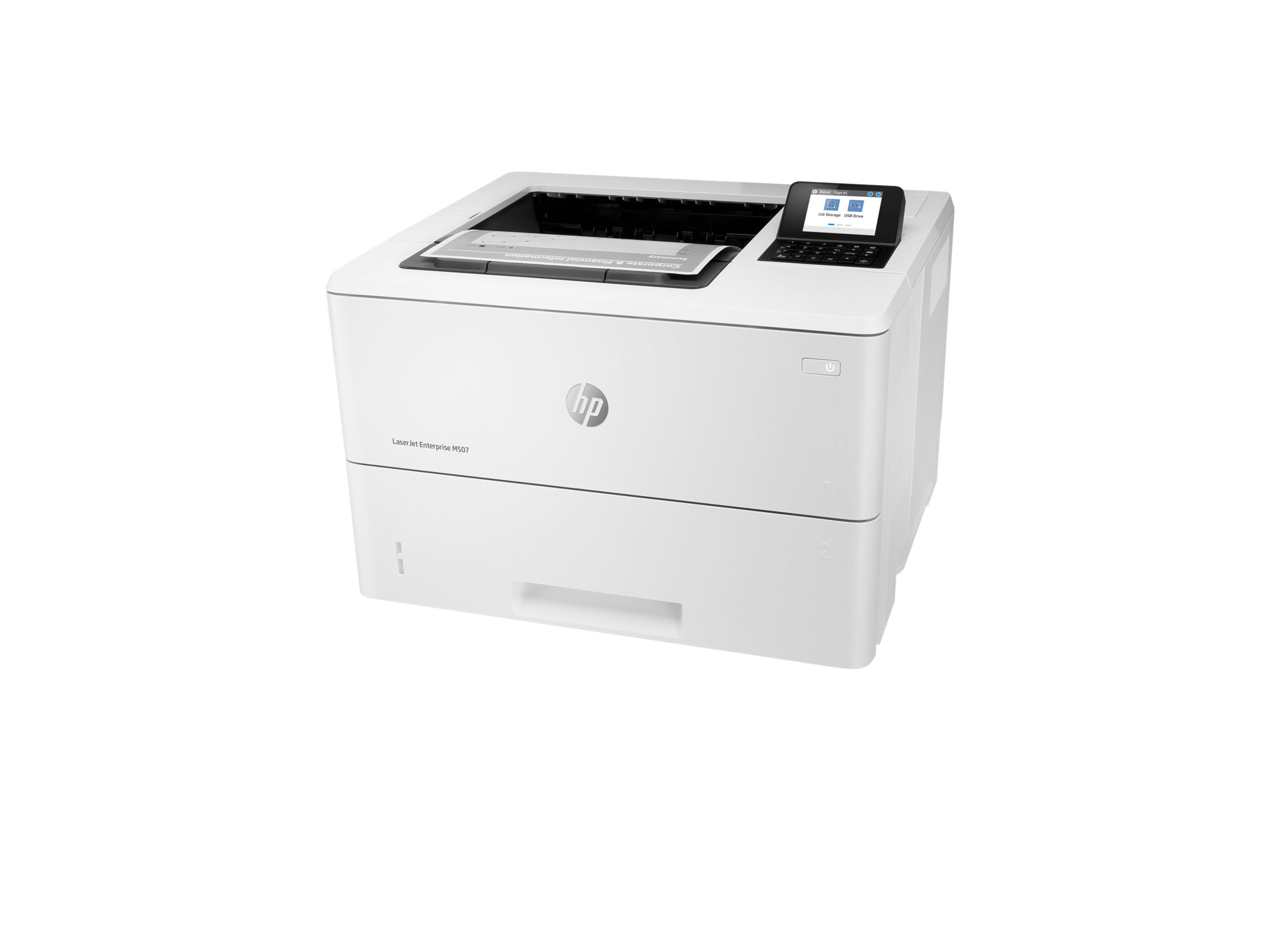HP LaserJet Enterprise M507dn - Drucker - sw