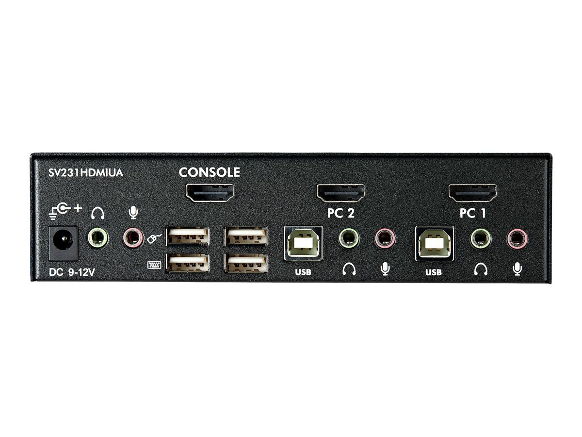 StarTech.com 2 Port USB HDMI KVM Switch  Umschalter