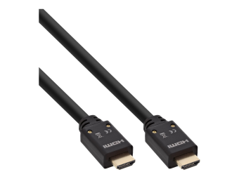 InLine HDMI Aktiv-Kabel - HDMI-High Speed mit Ethernet - 4K2K - STST - 10m