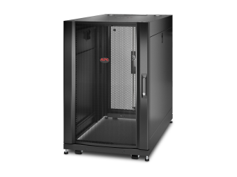 APC NetShelter SX - Schrank Netzwerkschrank - Schwarz - 18U - 48.3 cm (19)