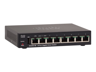 Cisco 250 Series SG250-08 - Switch - L3 - Smart