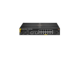 HPE Networking Aruba 6000 12G Class4 PoE 2G2SFP 139W - Managed - L3 - Gigabit Ethernet (101001000) - Power over Ethernet (PoE) - Rack-Einbau - 1U