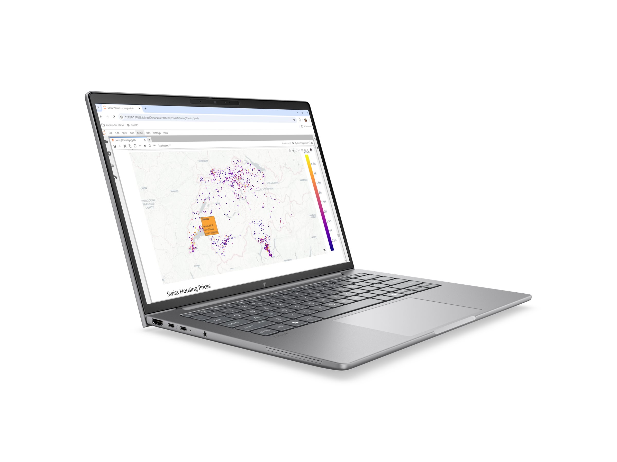 HP ZBook 8 G2i Mobile Workstation - Intel Core Ultra 7 356H - Win 11 Pro - RTX PRO 500 Blackwell - 32 GB RAM - 1 TB SSD NVMe - 35.6 cm (14")