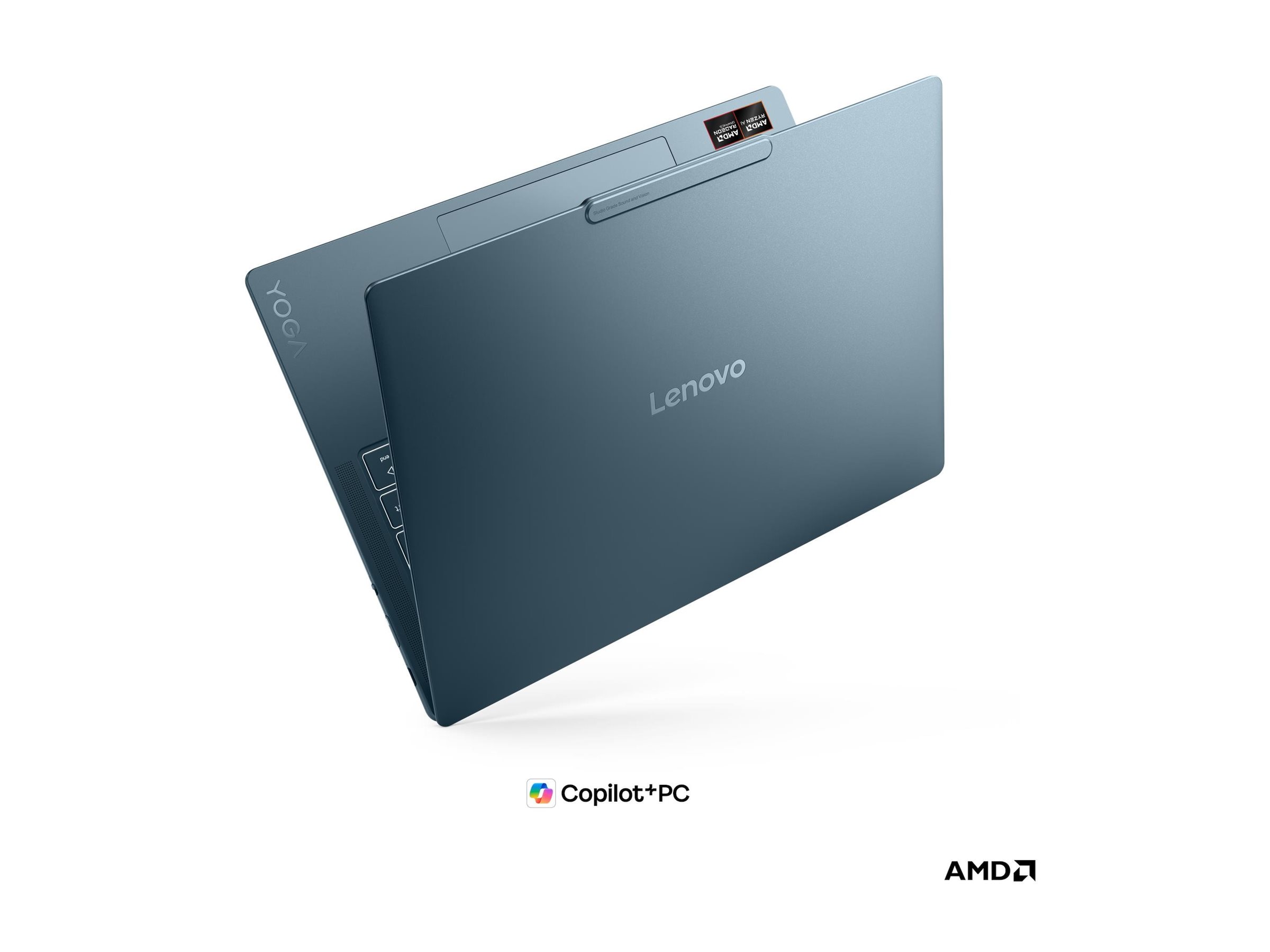 Lenovo Yoga Slim 7 14AGP11 83QS - 175-Grad Scharniertdesign - AMD Ryzen AI 7 445  2 GHz - Win 11 Home - Radeon 840M - 16 GB RAM - 512 GB SSD NVMe - 35.6 cm (14")
