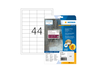 HERMA 4581 - Weiß - Selbstklebendes Druckeretikett - A4 - Rechteck - 440 Stück(e) - 10 Stück(e)