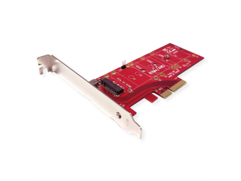 ROLINE Adapter PCIe4.0 x4 fuer PCIe-NVMe m.2 SSD - Adapter - 011 m