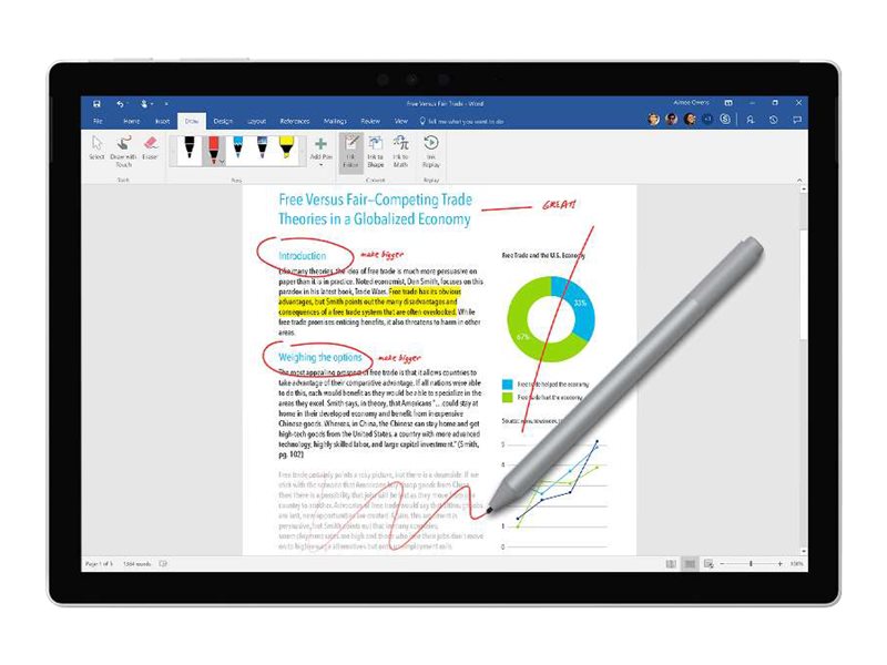 Microsoft Surface Pen M1776 - Aktiver Stylus